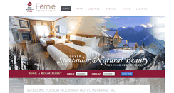 Desktop Screenshot of bestwesternfernie.com