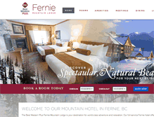 Tablet Screenshot of bestwesternfernie.com